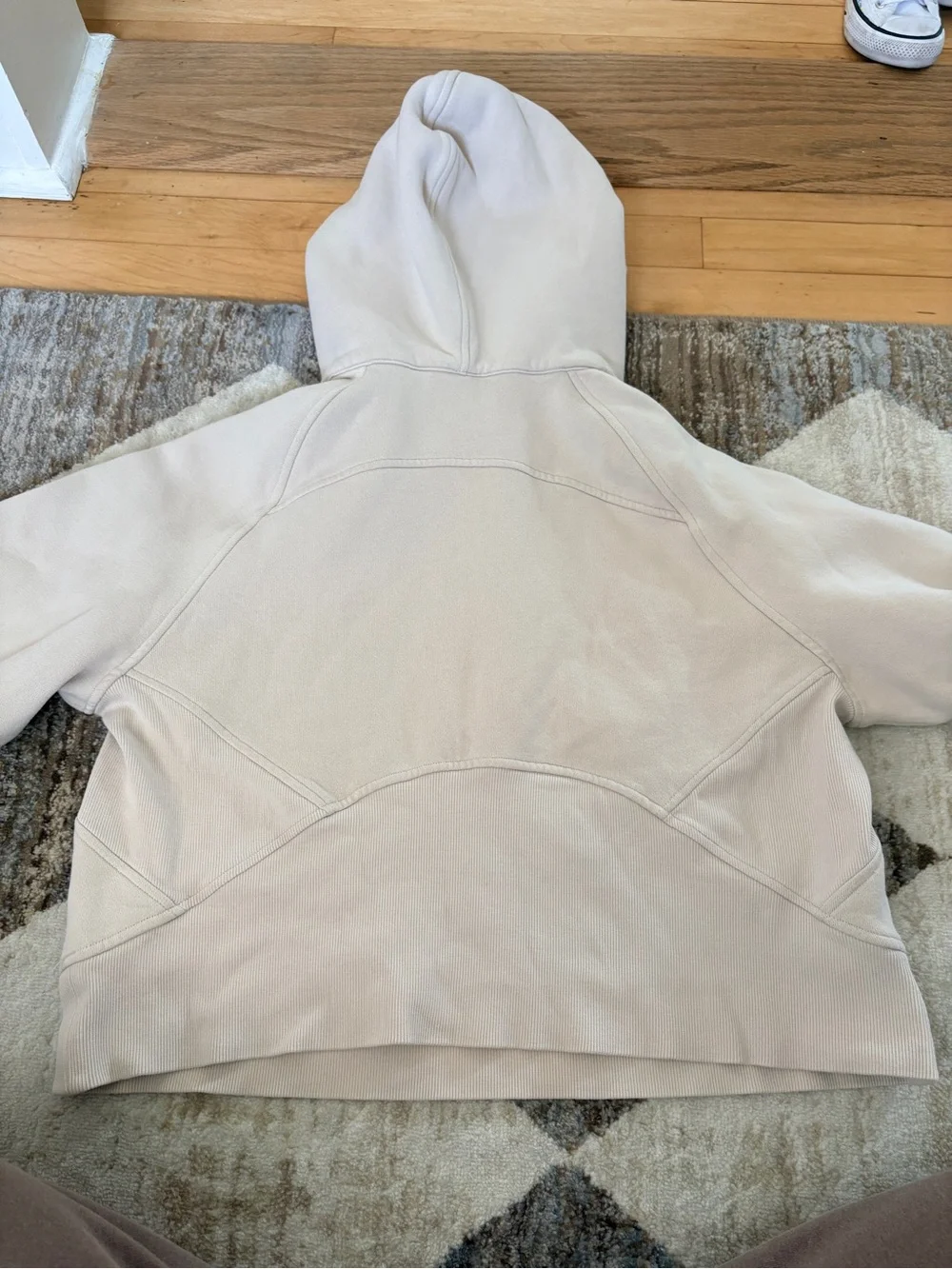 lululemon athletica Light Beige Half Zip